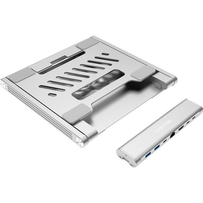 Подставка для ноутбука CANYON OnStand 2 Silver