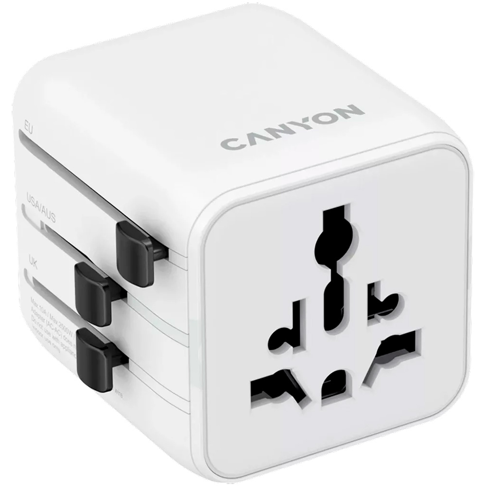 Универсальный сетевой переходник CANYON CNS-TA1005W White