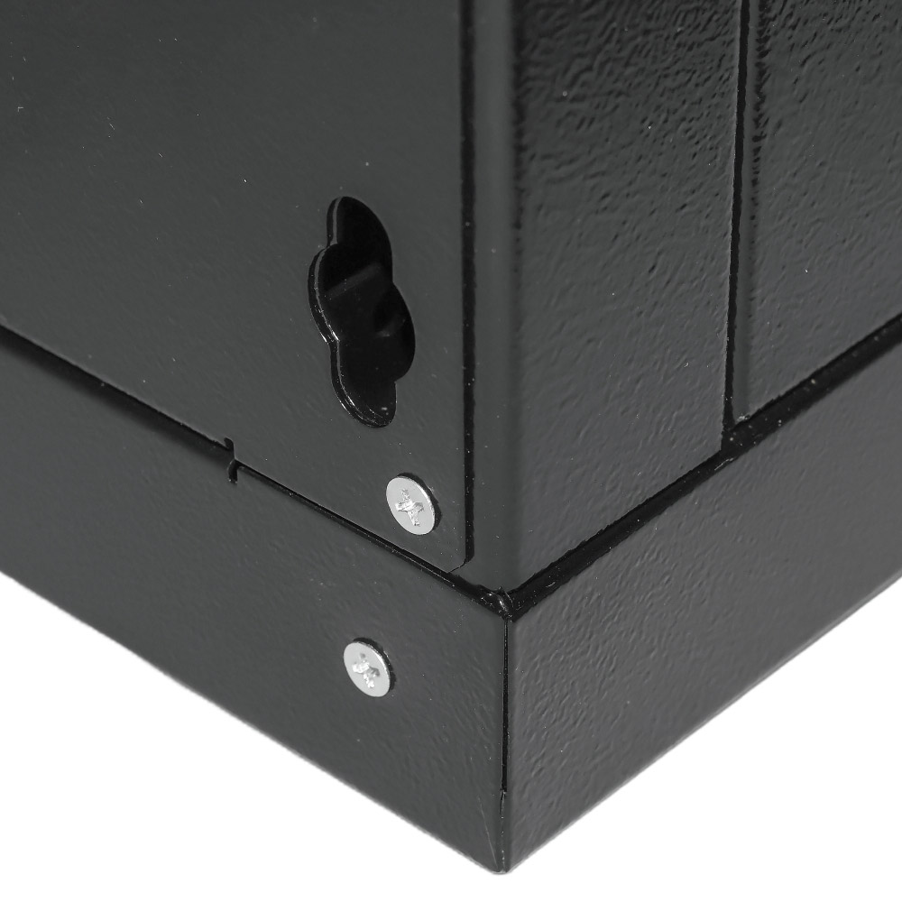 Настенный шкаф 19" CMS UA-MGSW1L44B (4U, 600x400мм, RAL9005)