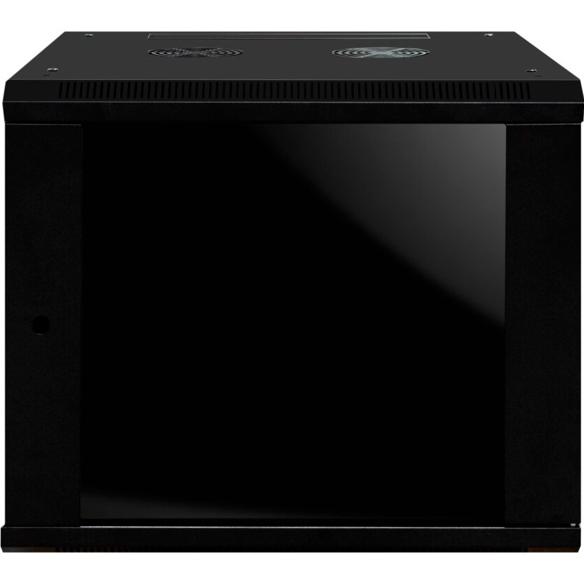Настінна шафа 19" GREENVISION GV-9060 (9U, 600x600мм, RAL9005)