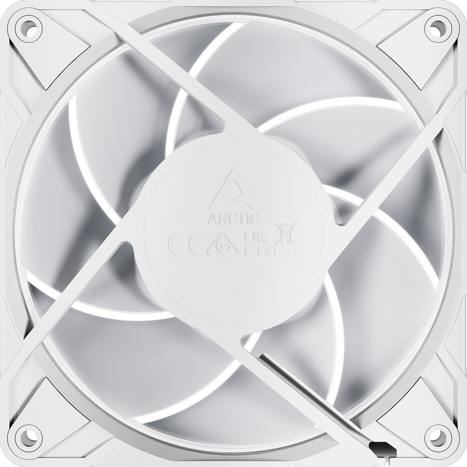 Комплект вентиляторів ARCTIC P12 Pro A-RGB White 3-Pack (ACFAN00326A)