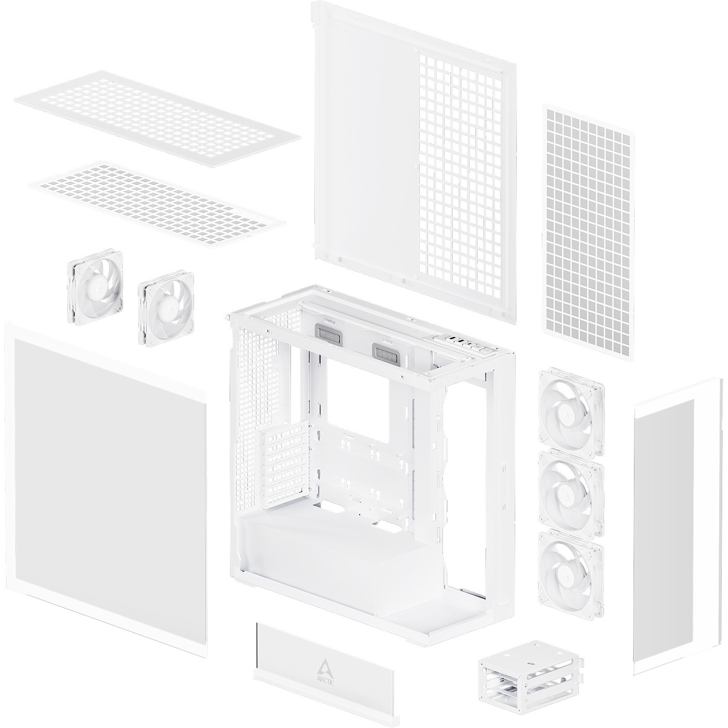 Корпус ARCTIC Xtender White