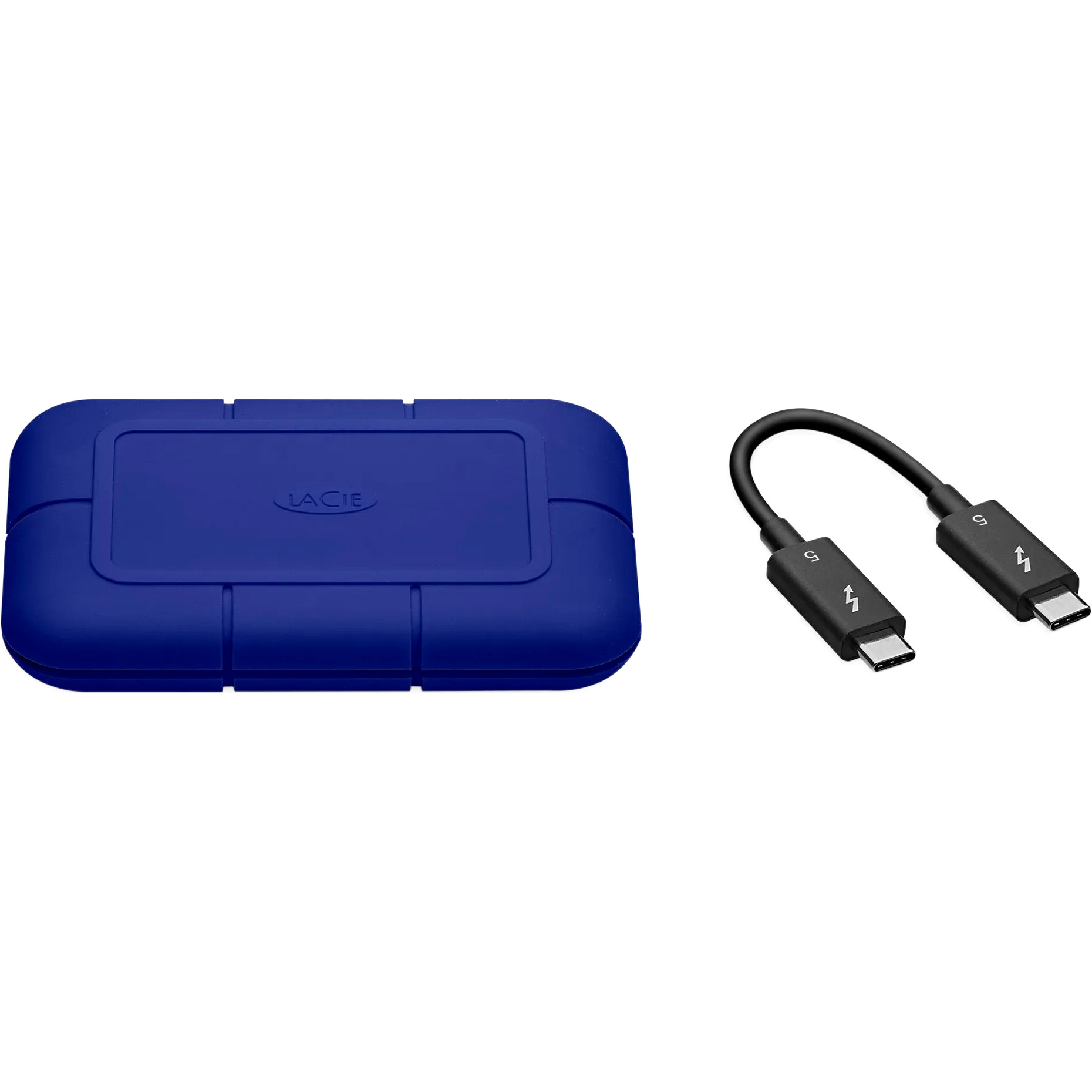 Портативний SSD диск LACIE Rugged Pro5 2TB TB5 Blue (STNA2000400)