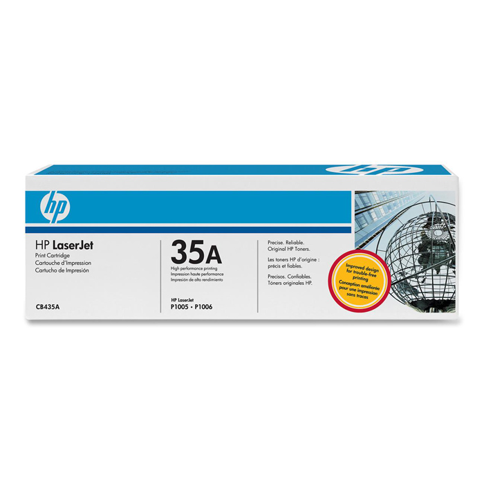 Тонер-картридж HP 35A Dual Pack Black (CB435AD)