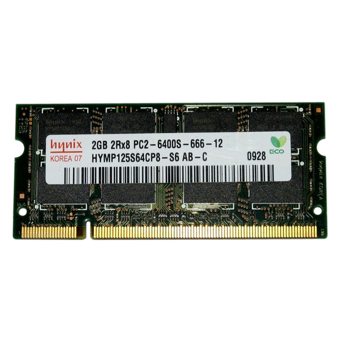 Модуль пам'яті HYNIX SO-DIMM DDR2 800MHz 2GB (HYMP125S64CP8-S6)