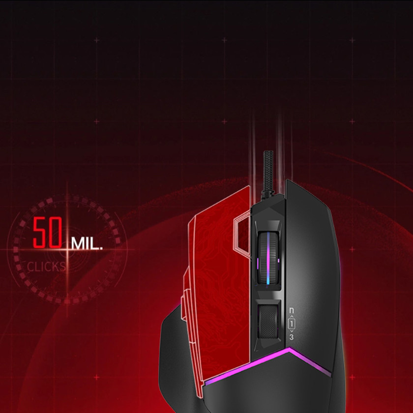 Миша ігрова A4TECH BLOODY W95 Ultra Stone Black
