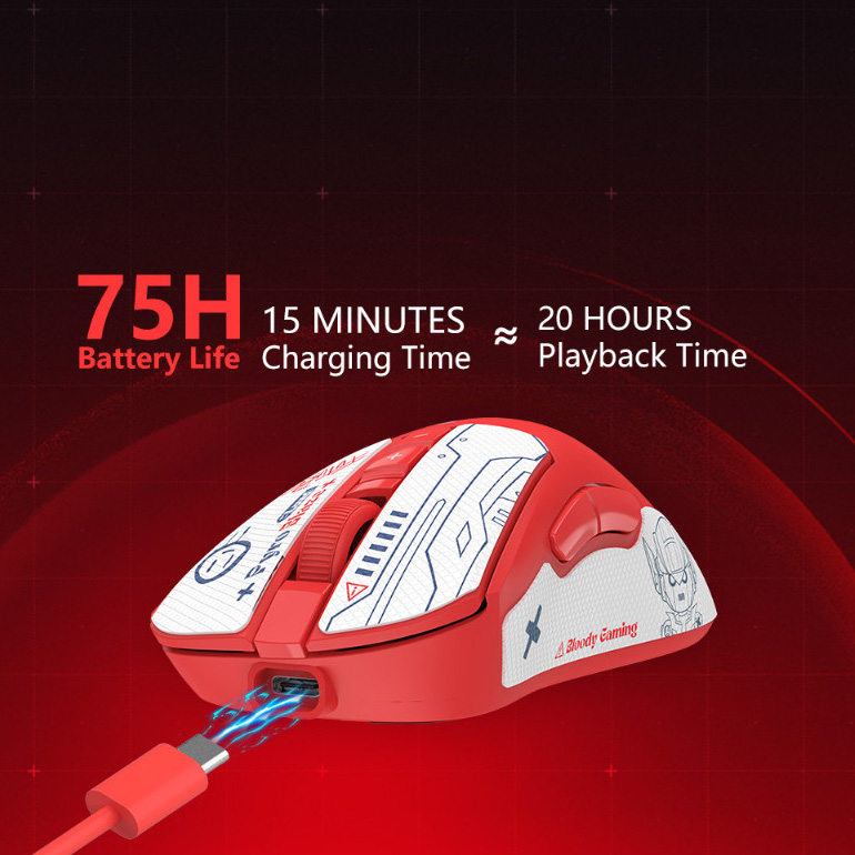 Миша ігрова A4TECH BLOODY R73 Ultra Pyro Blaze