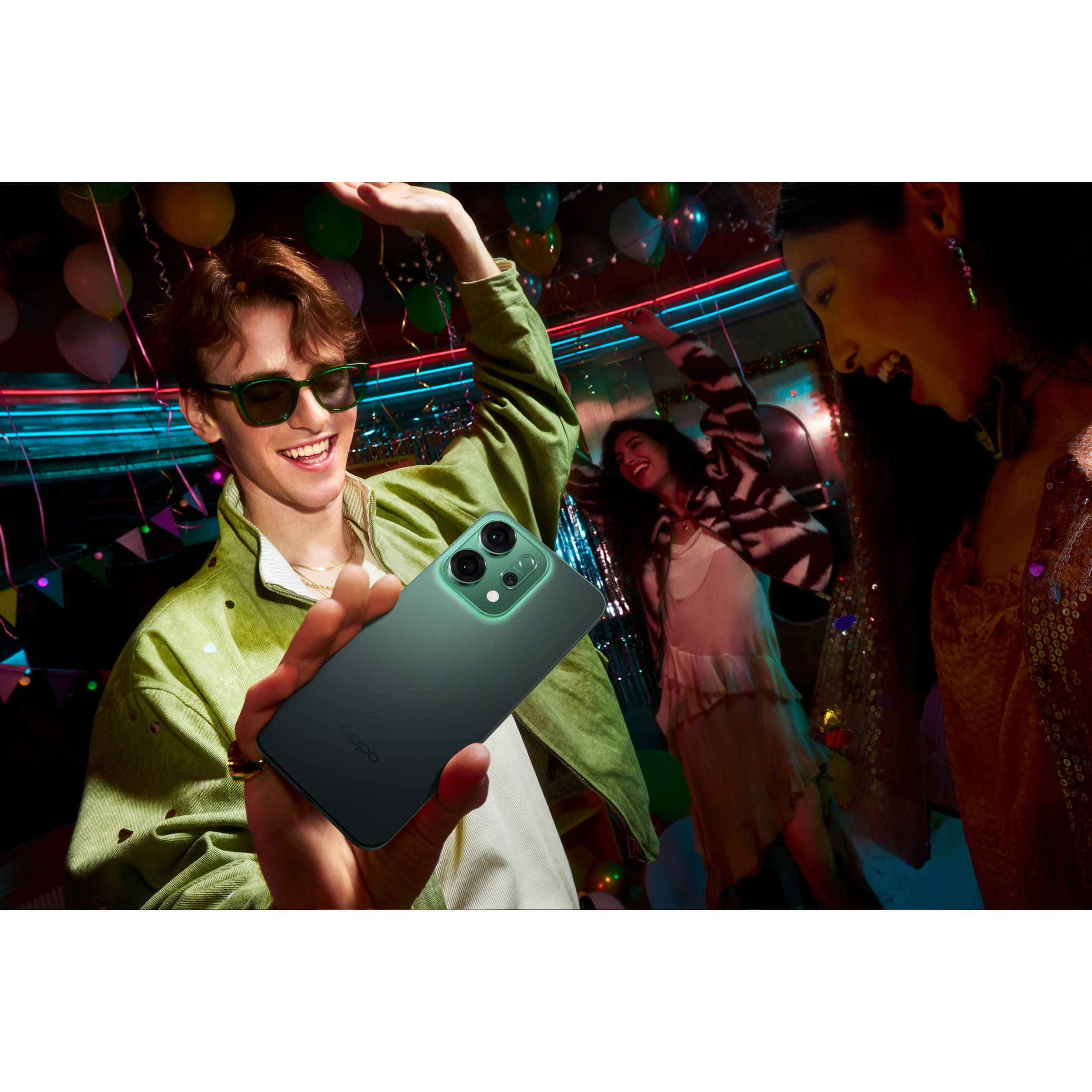 Смартфон OPPO Reno14 5G 12/256GB Luminous Green