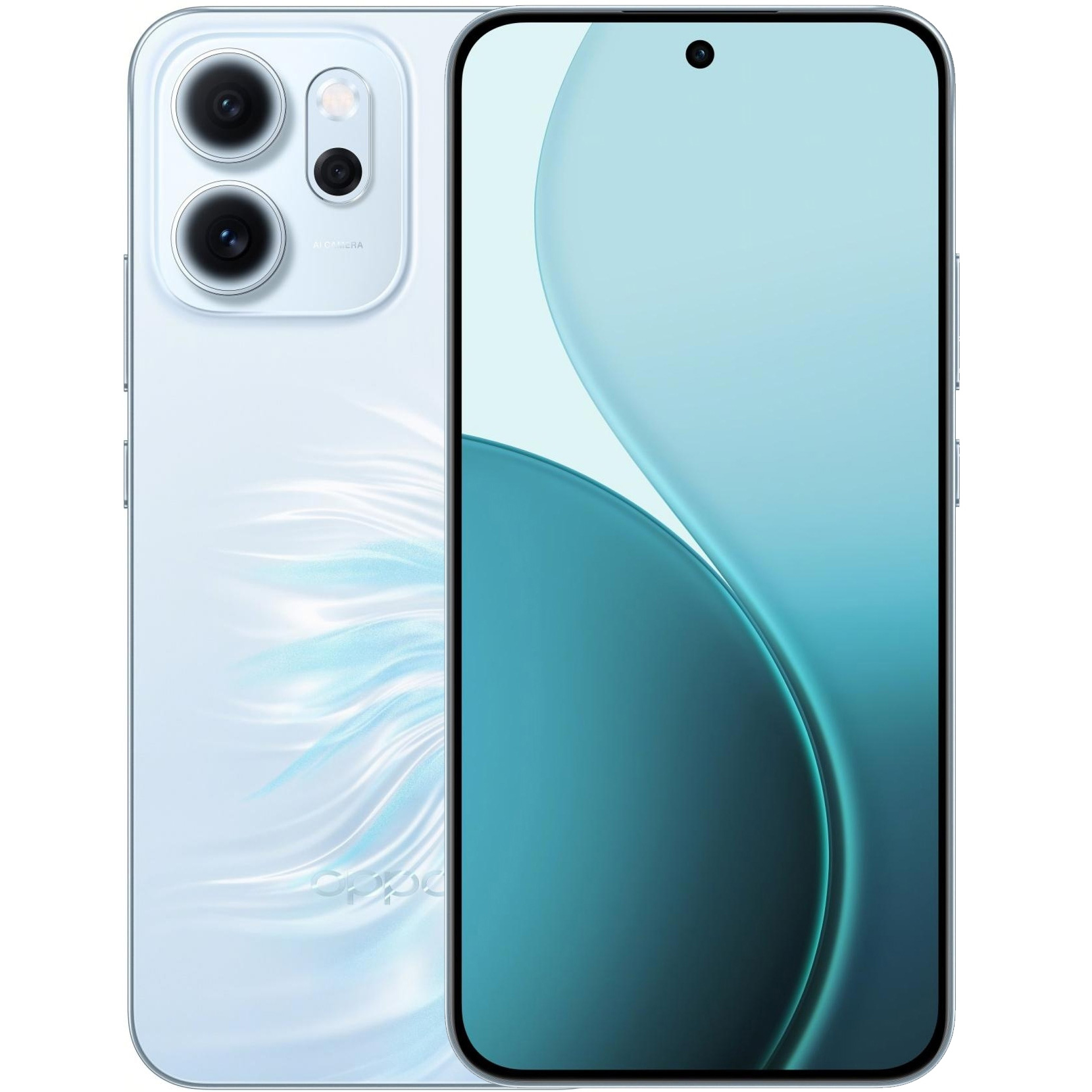 Смартфон OPPO Reno14 FS 5G 12/512GB Opal Blue