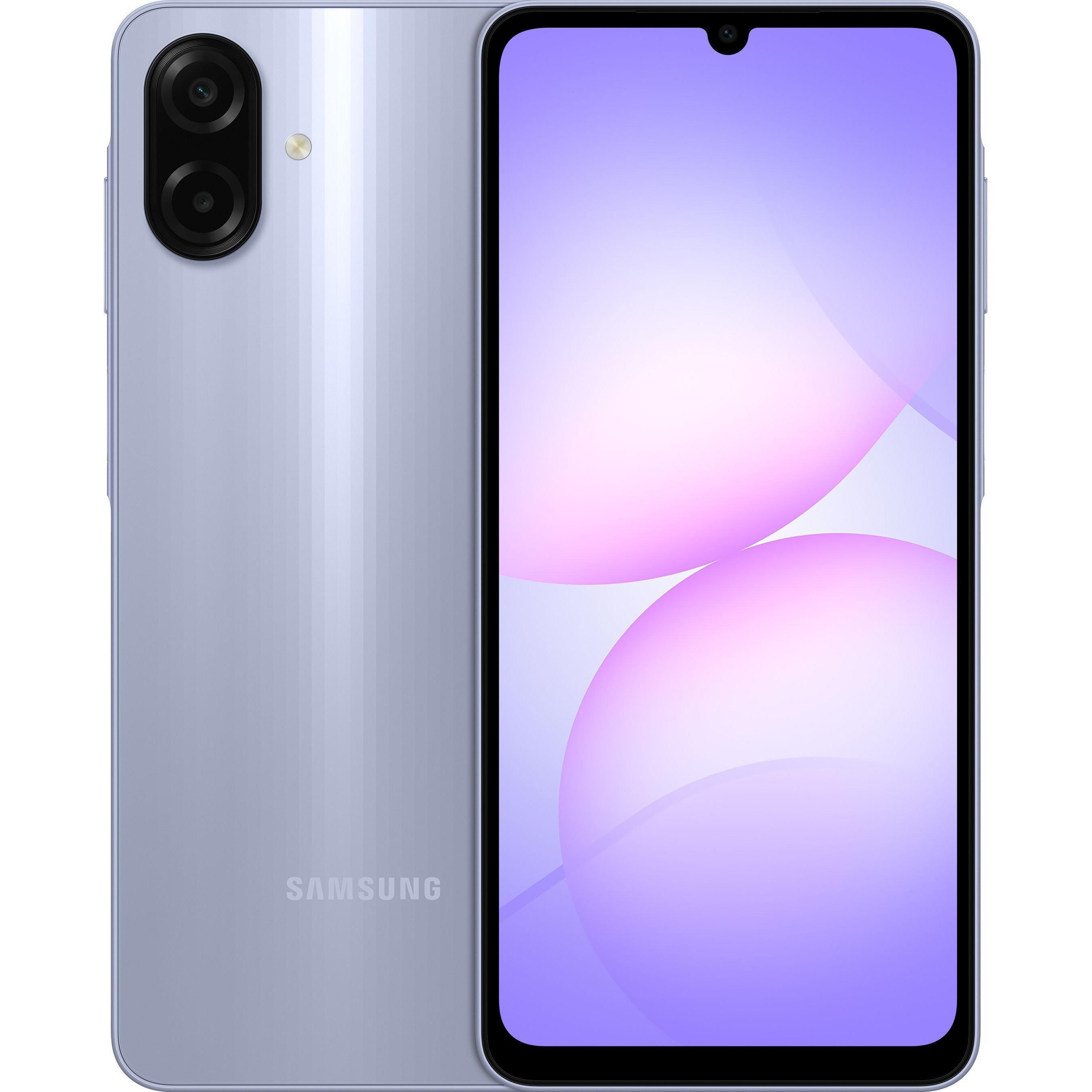 Смартфон SAMSUNG Galaxy A07 4/128GB Light Violet (SM-A075FLVGSEK)