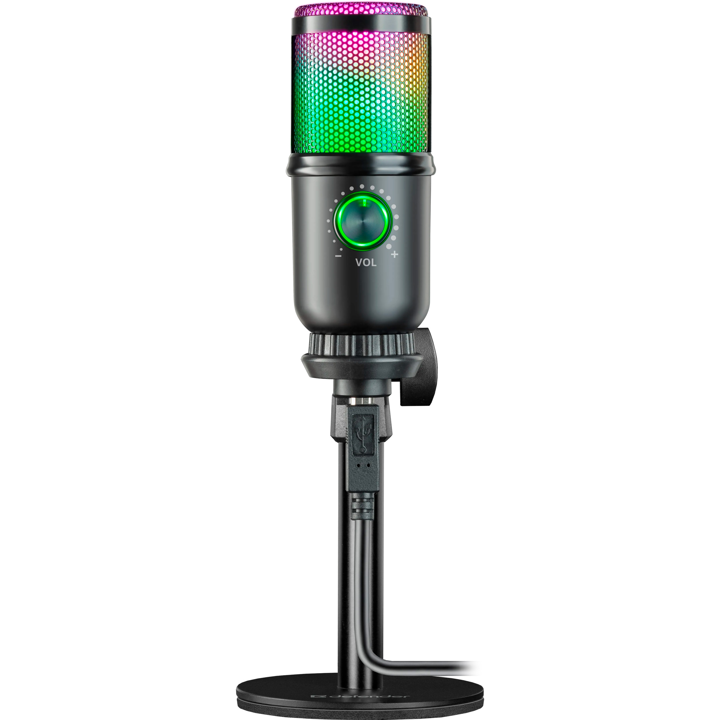 Микрофон DEFENDER Glow GMC 400 (64640)