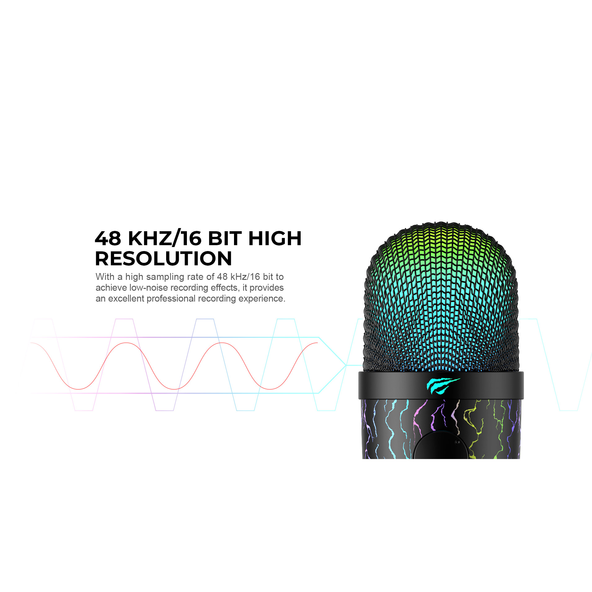 Микрофон HAVIT HV-GK52 Black