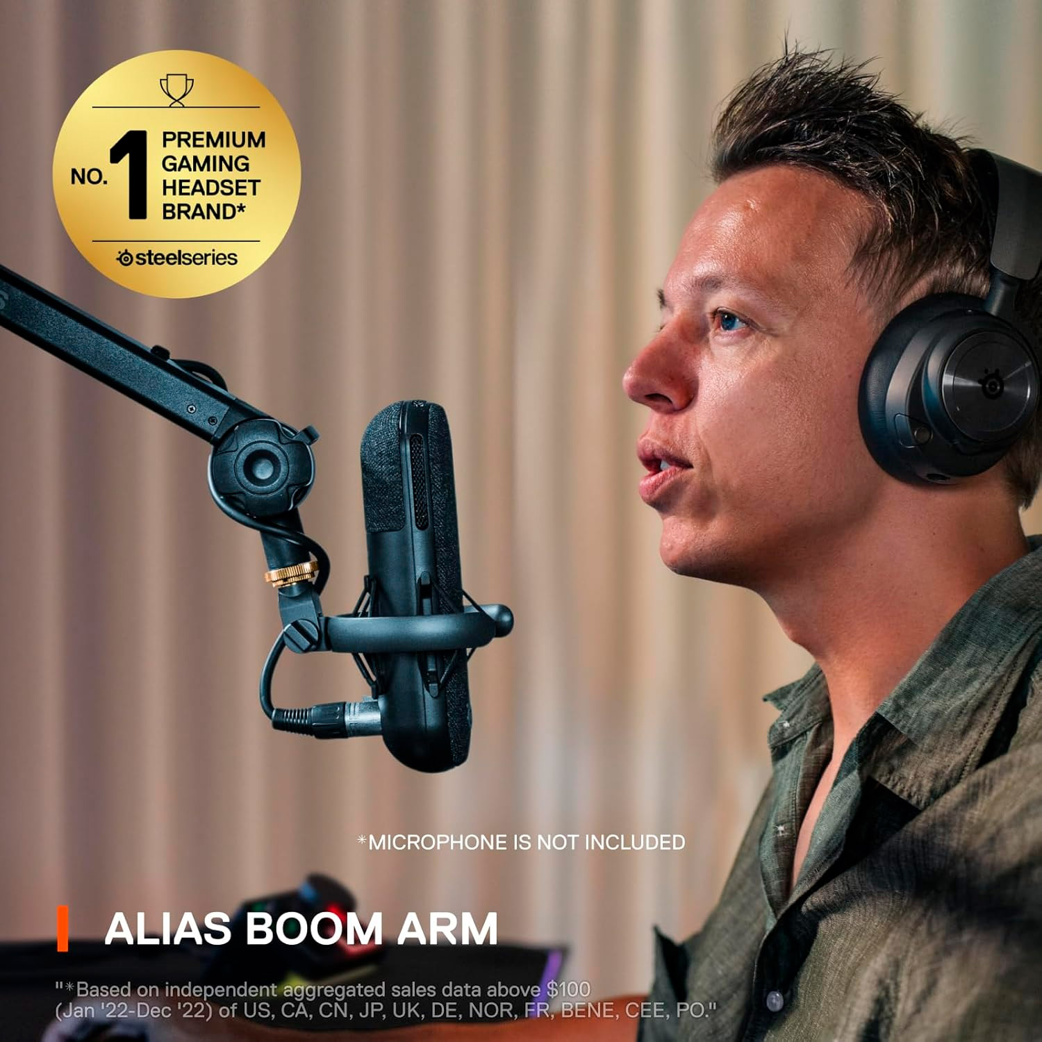 Стойка для микрофона STEELSERIES Alias Boom Arm