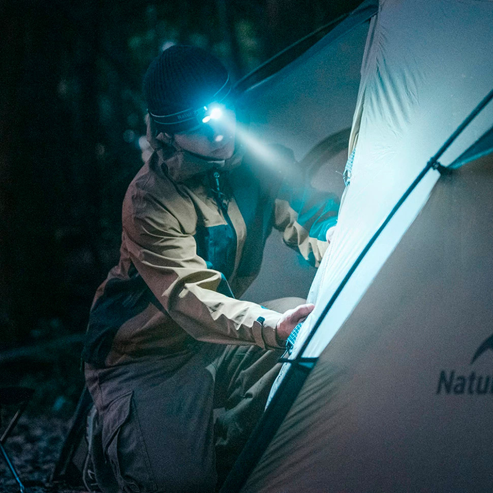 Ліхтар налобний NATUREHIKE CNK2450ZM015 Desert Yellow (6927595794166)