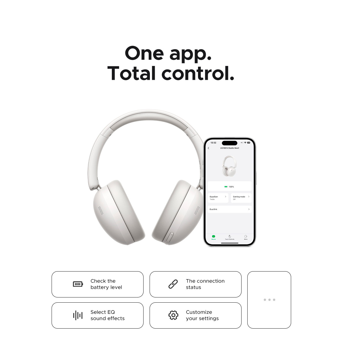 Навушники UGREEN HP205 Studio Max2 Black (45018)