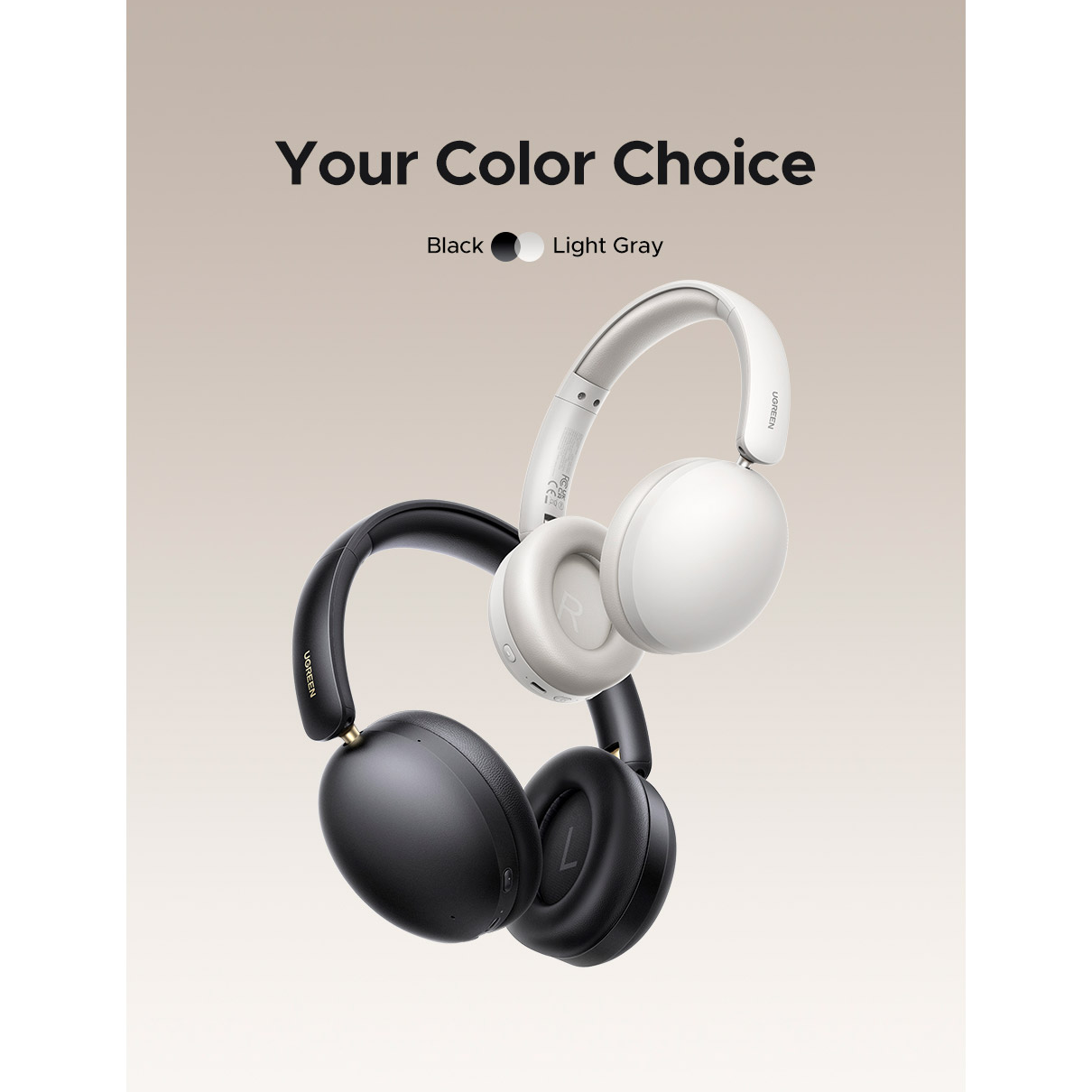 Навушники UGREEN HP205 Studio Max2 Black (45018)