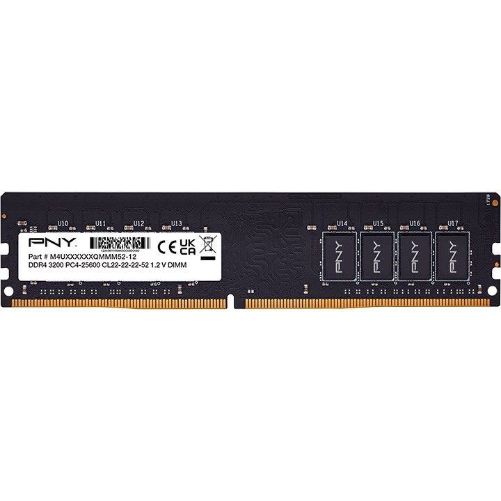 Модуль пам'яті PNY Value DDR4 3200MHz 8GB (MD8GSD43200-SI)