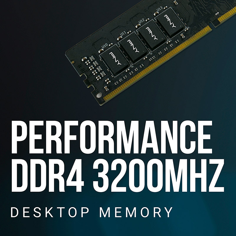 Модуль пам'яті PNY Value DDR4 3200MHz 8GB (MD8GSD43200-SI)