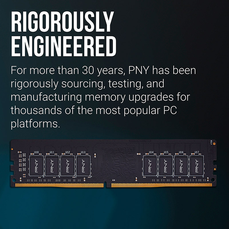 Модуль пам'яті PNY Value DDR4 3200MHz 8GB (MD8GSD43200-SI)