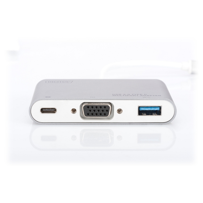 Порт-реплікатор DIGITUS USB-C to VGA/USB 3.0/PD (DA-70839)