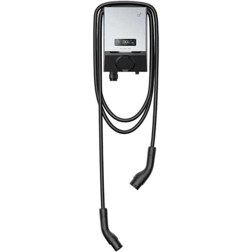 Зарядная станция для электромобилей ECOFLOW PowerPulse 2 Type 2, 22кВт, 16/32A, 3 фазы, 5м