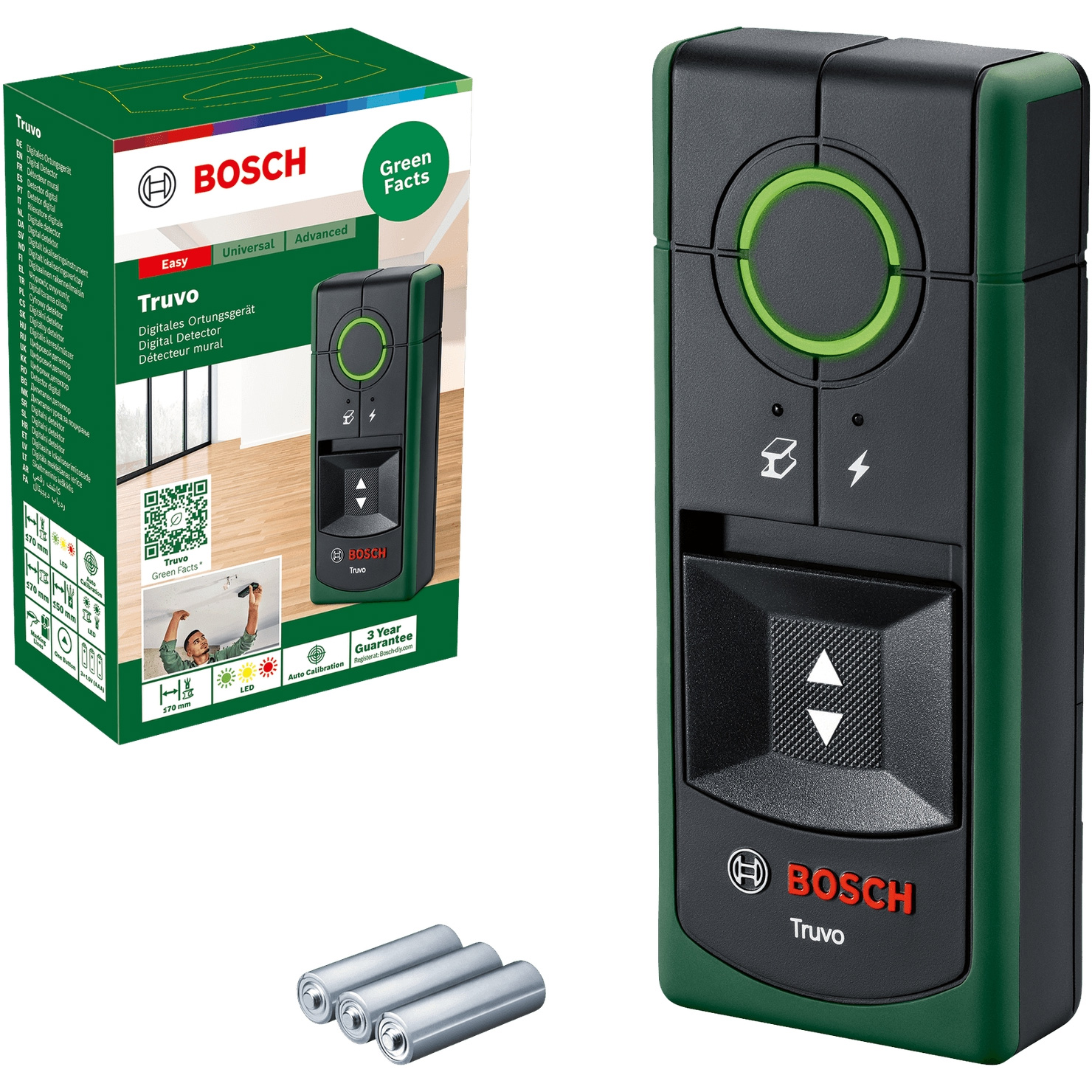 Детектор прихованої проводки BOSCH Truvo (0.603.681.205)
