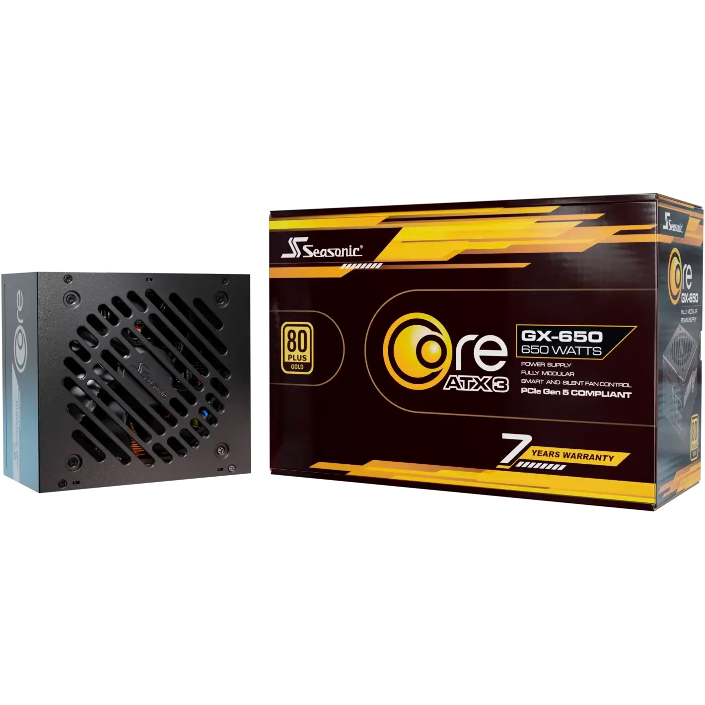 Блок живлення 650W SEASONIC Core GX-650 ATX 3.1