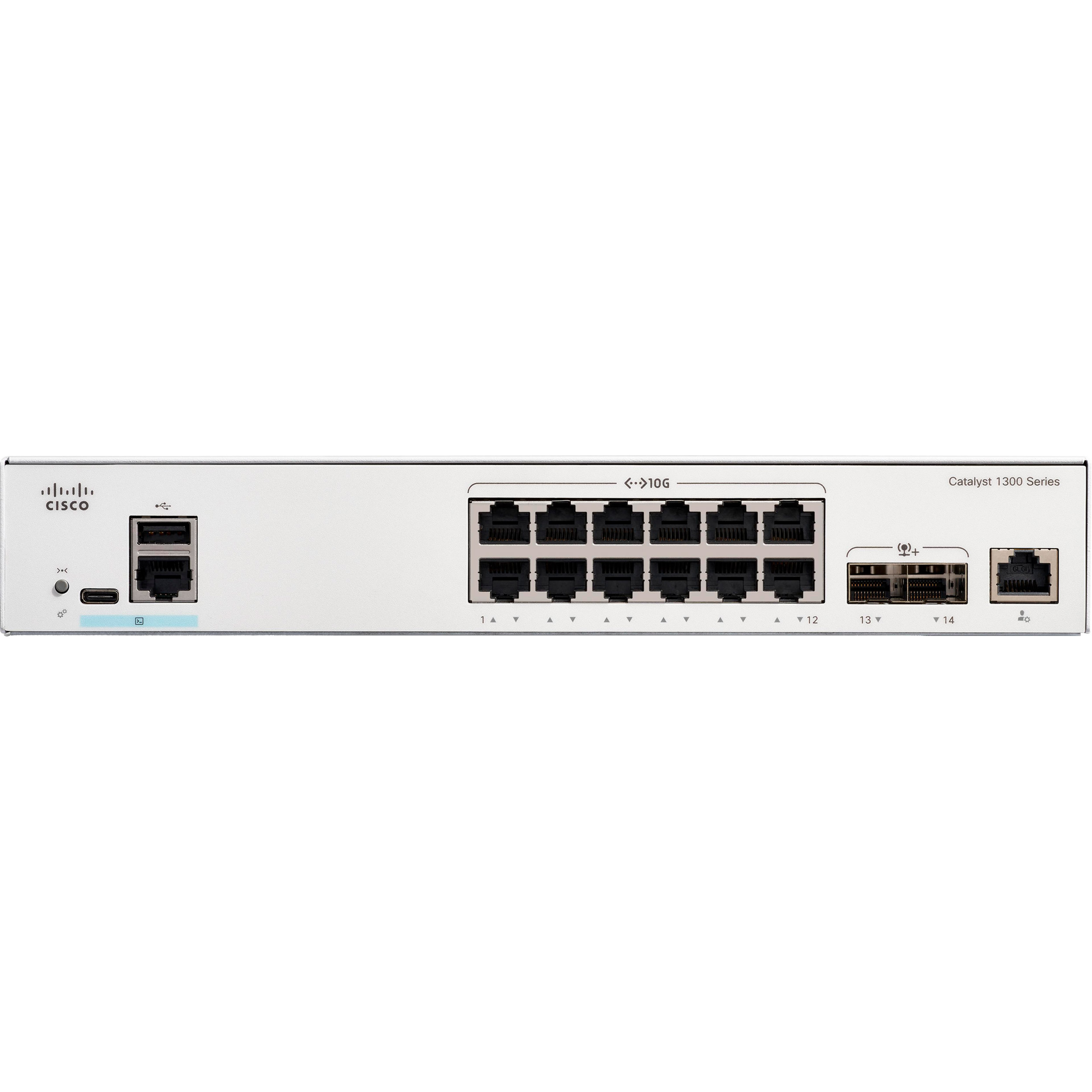 Коммутатор CISCO Catalyst C1300-12XT-2X