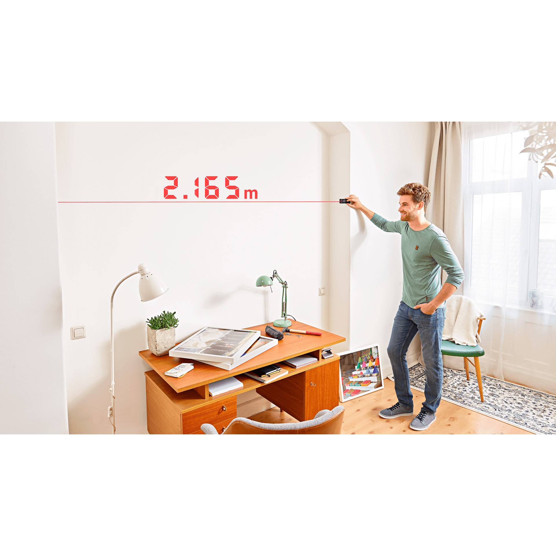 Лазерний далекомір BOSCH Zamo (0.603.672.900)