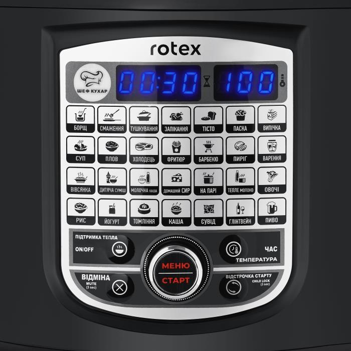 Мультиварка ROTEX RMC506-CB Excellence