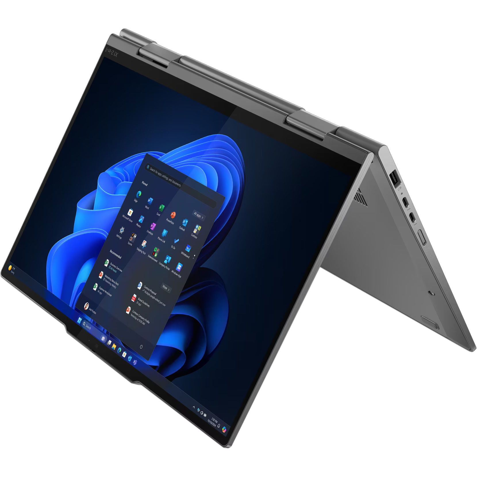 Ноутбук LENOVO ThinkPad X1 2-in-1 G10 Gray (21NVS0LJ00)
