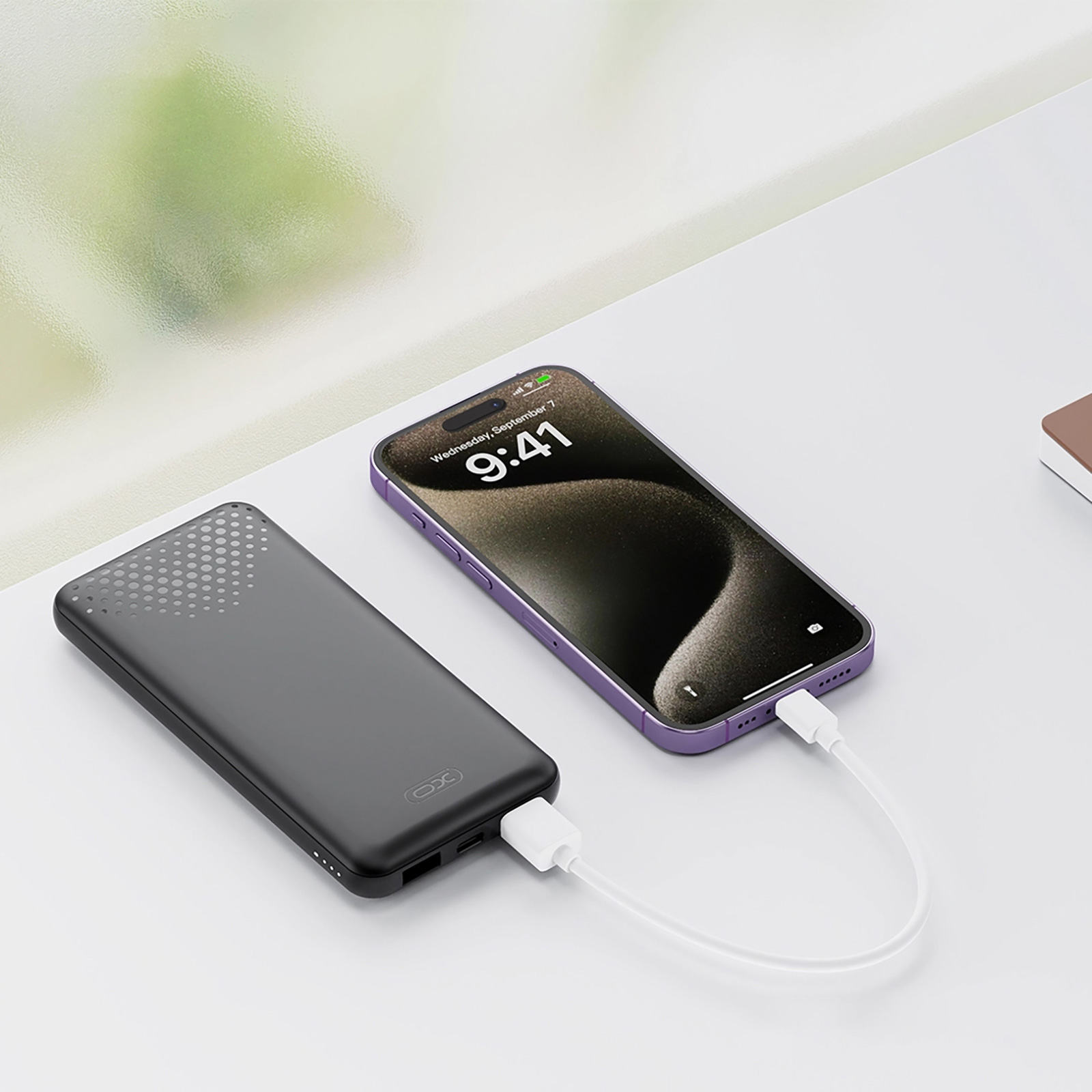 Повербанк XO PB312 10W 10000mAh Black