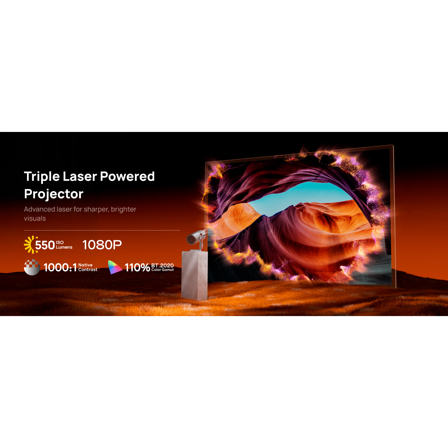 Проектор портативный XGIMI MoGo 4 Laser Outdoor Collection (WK03K-1)