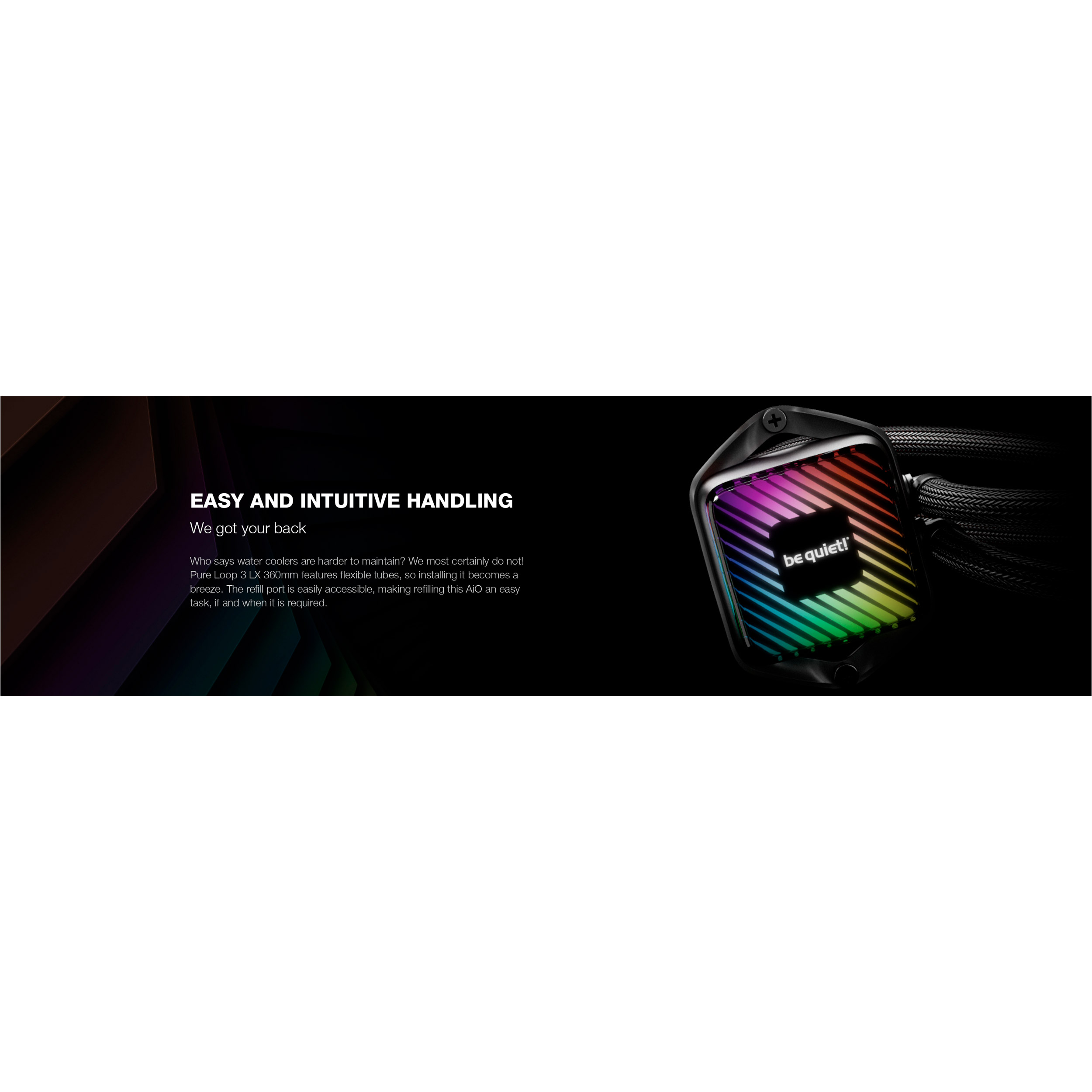 Система водяного охолодження BE QUIET! Pure Loop 3 LX 360 (BW031)