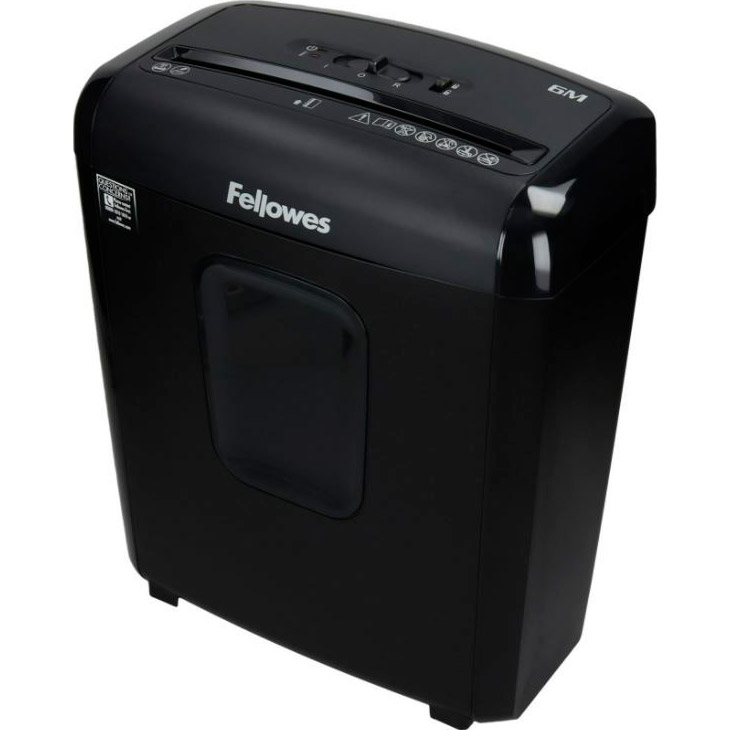 Уничтожитель документов FELLOWES 6M (4x12) (F.U4631101)