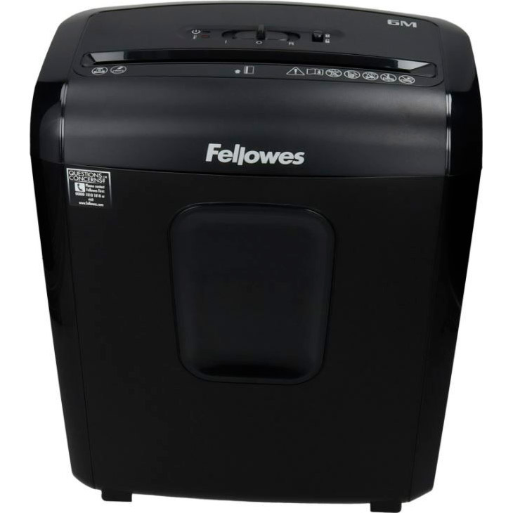 Уничтожитель документов FELLOWES 6M (4x12) (F.U4631101)