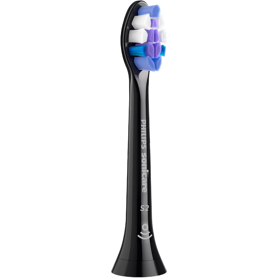 Насадка для зубной щётки PHILIPS Sonicare S2 Sensitive Black 2шт (HX6052/88)