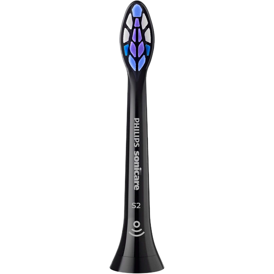 Насадка для зубной щётки PHILIPS Sonicare S2 Sensitive Black 4шт (HX6054/88)
