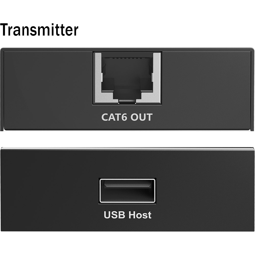 Подовжувач USB по кручений парі DIGITUS USB 2.0 CAT Extender, до 150м (DA-73120)