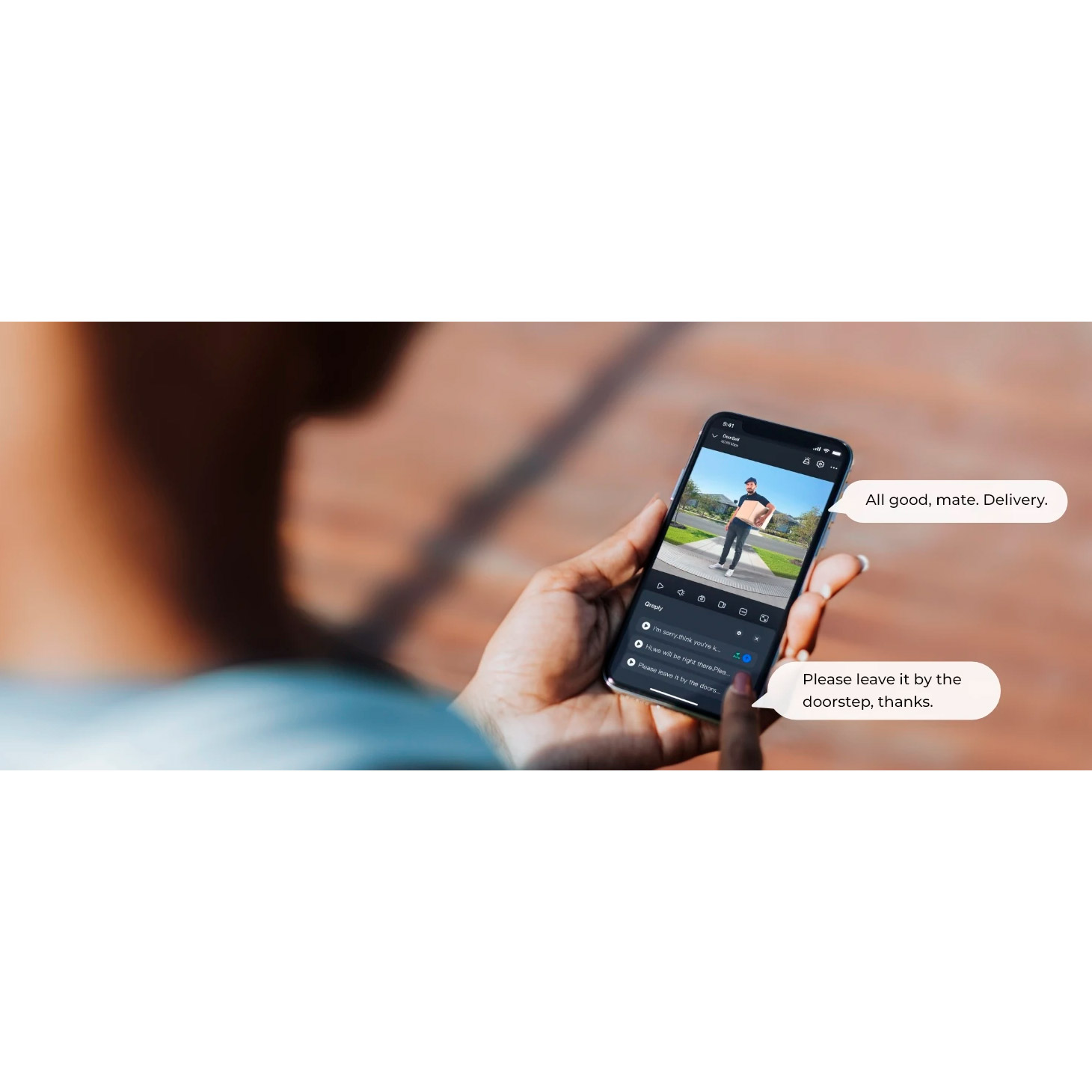 Wi-Fi відеодзвінок REOLINK D340B Smart 2K Dual-Band Wi-Fi Battery Doorbell