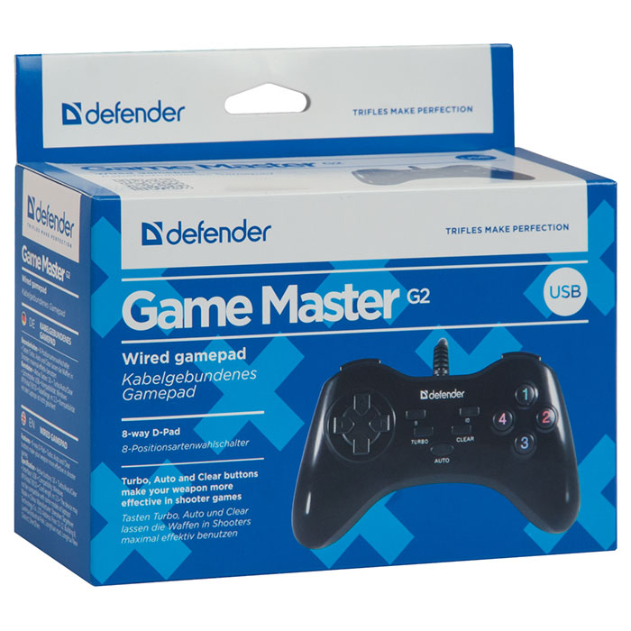 Геймпад DEFENDER Game Master G2 (64258)