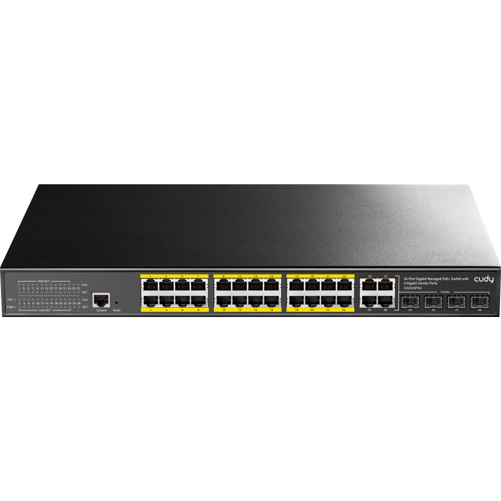 Коммутатор CUDY GS2028PS4-300W