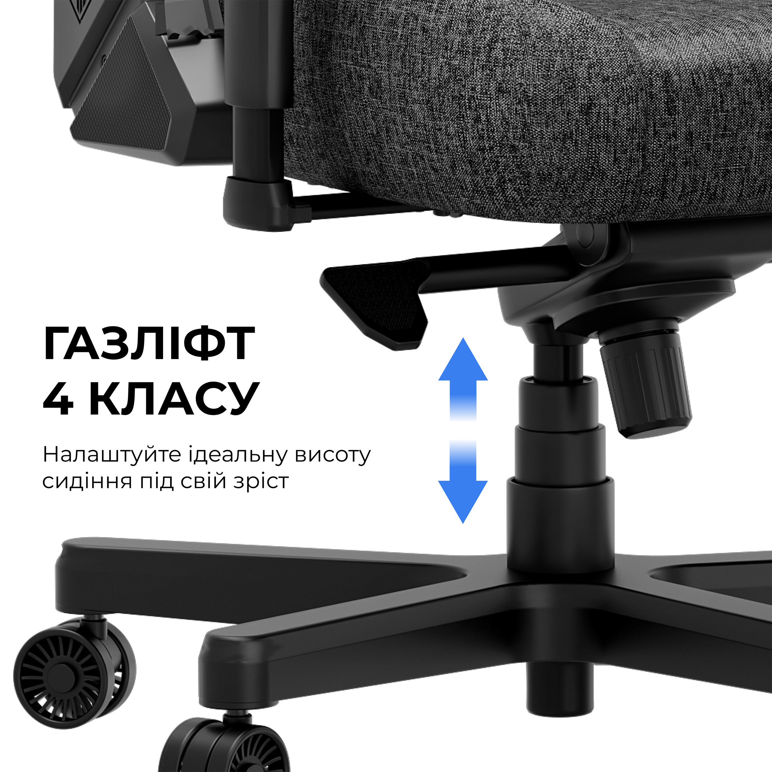 Кресло геймерское ANDA SEAT Kaiser 3E XL Dark Gray