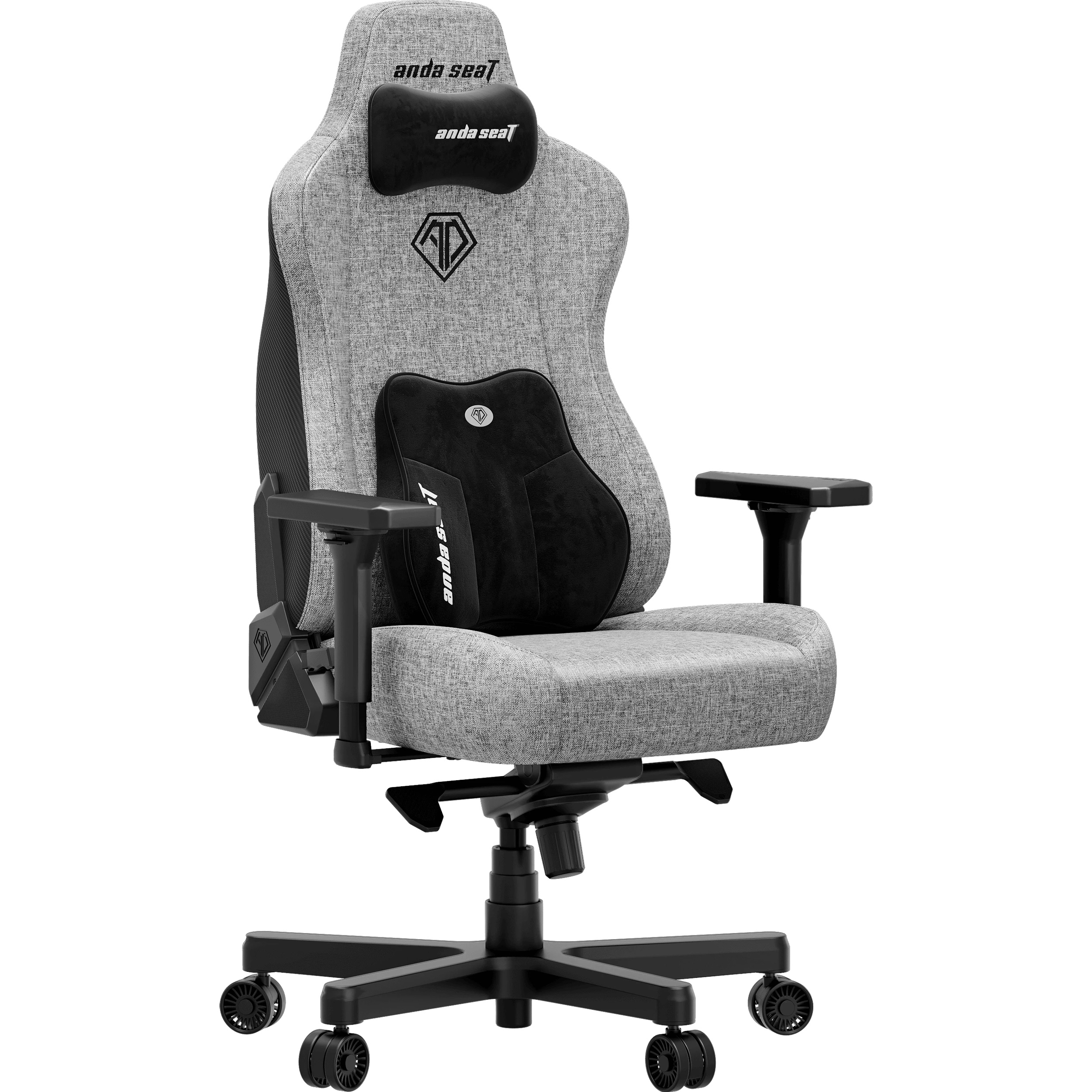 Крісло геймерське ANDA SEAT Kaiser 3E XL Gray Fabric