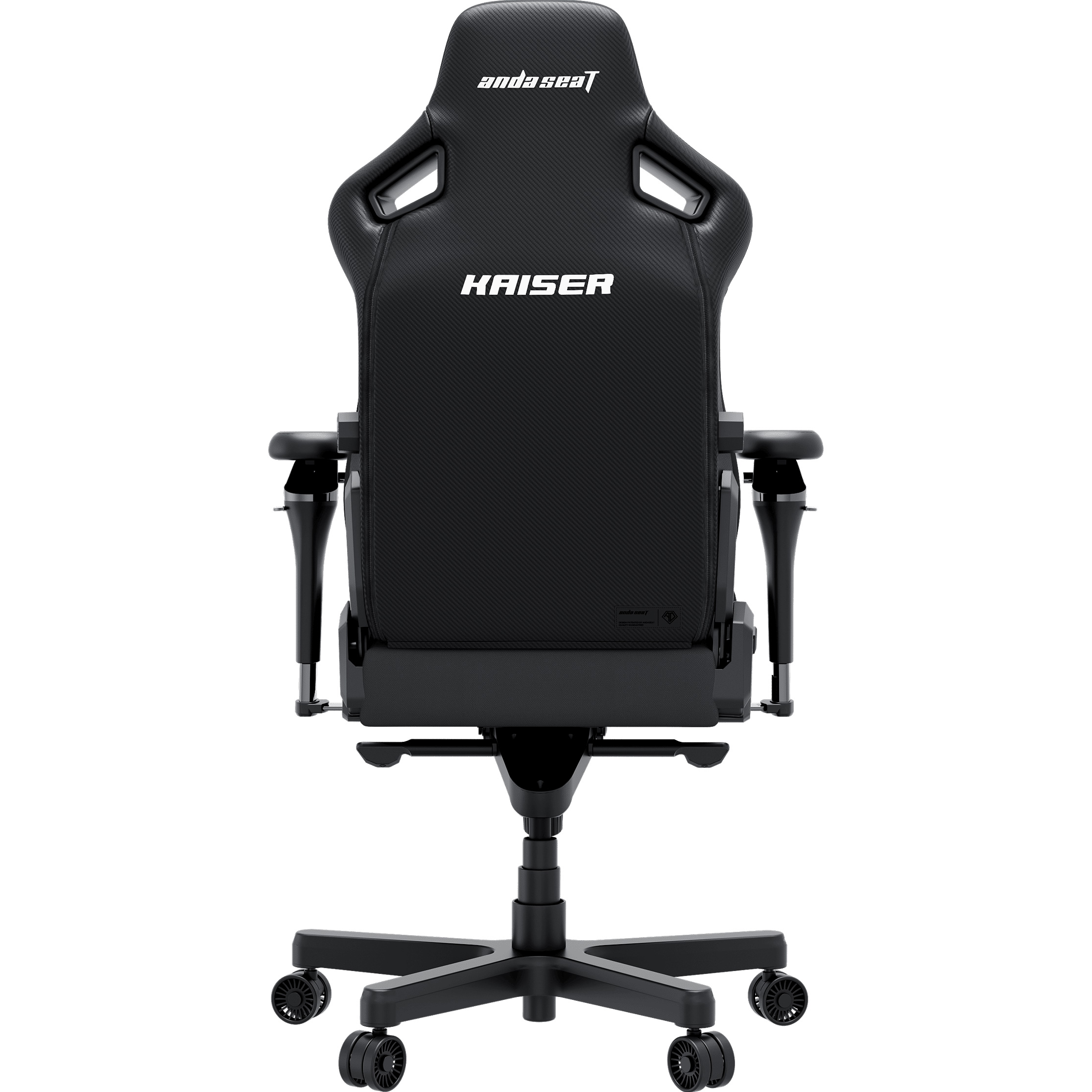 Крісло геймерське ANDA SEAT Kaiser 4 V2 XL Black Fabric