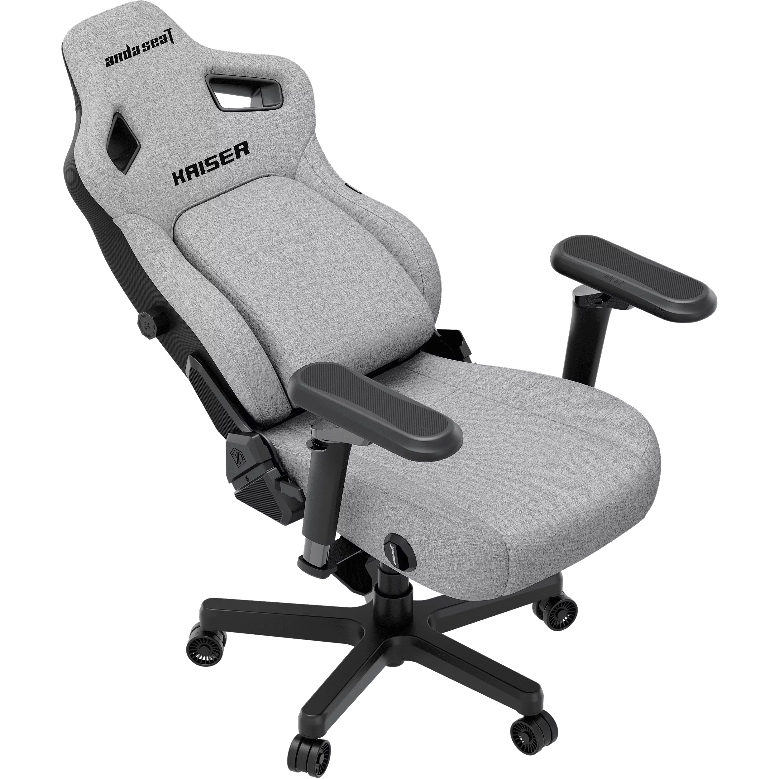 Крісло геймерське ANDA SEAT Kaiser 4 V2 XL Gray Fabric