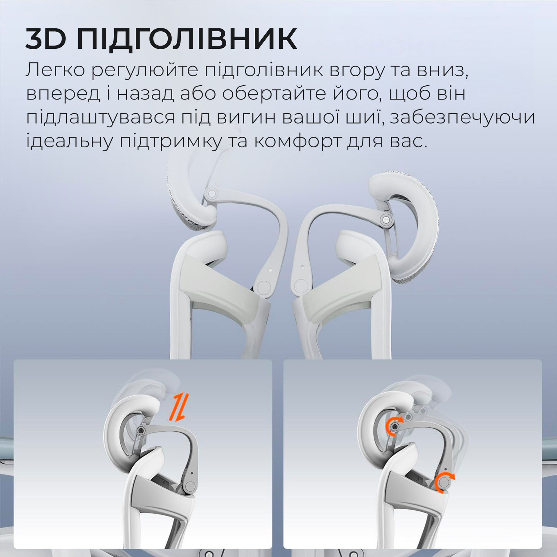 Кресло офисное SIHOO Doro C300 Pro Mesh White