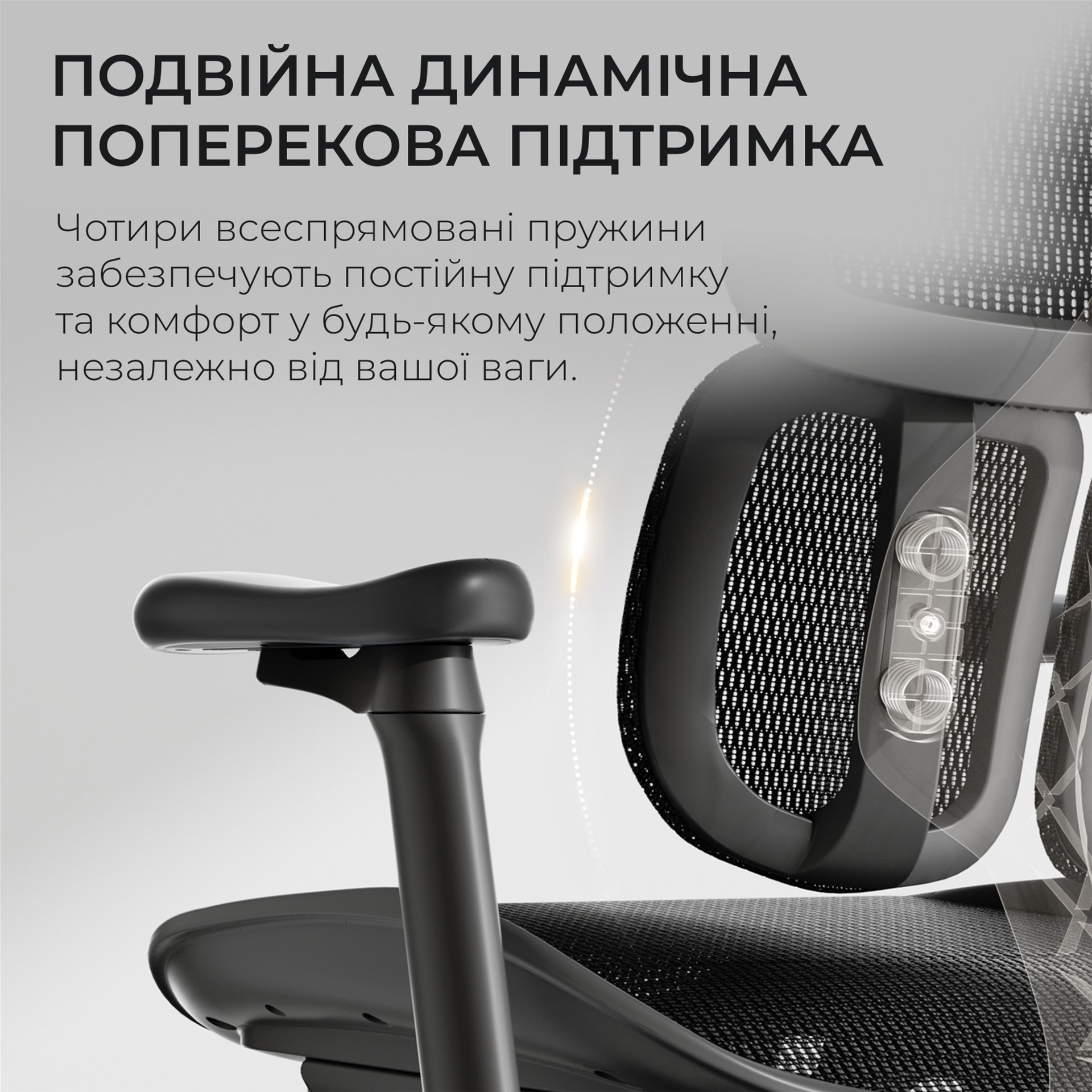 Кресло офисное SIHOO Doro S100 Mesh Black