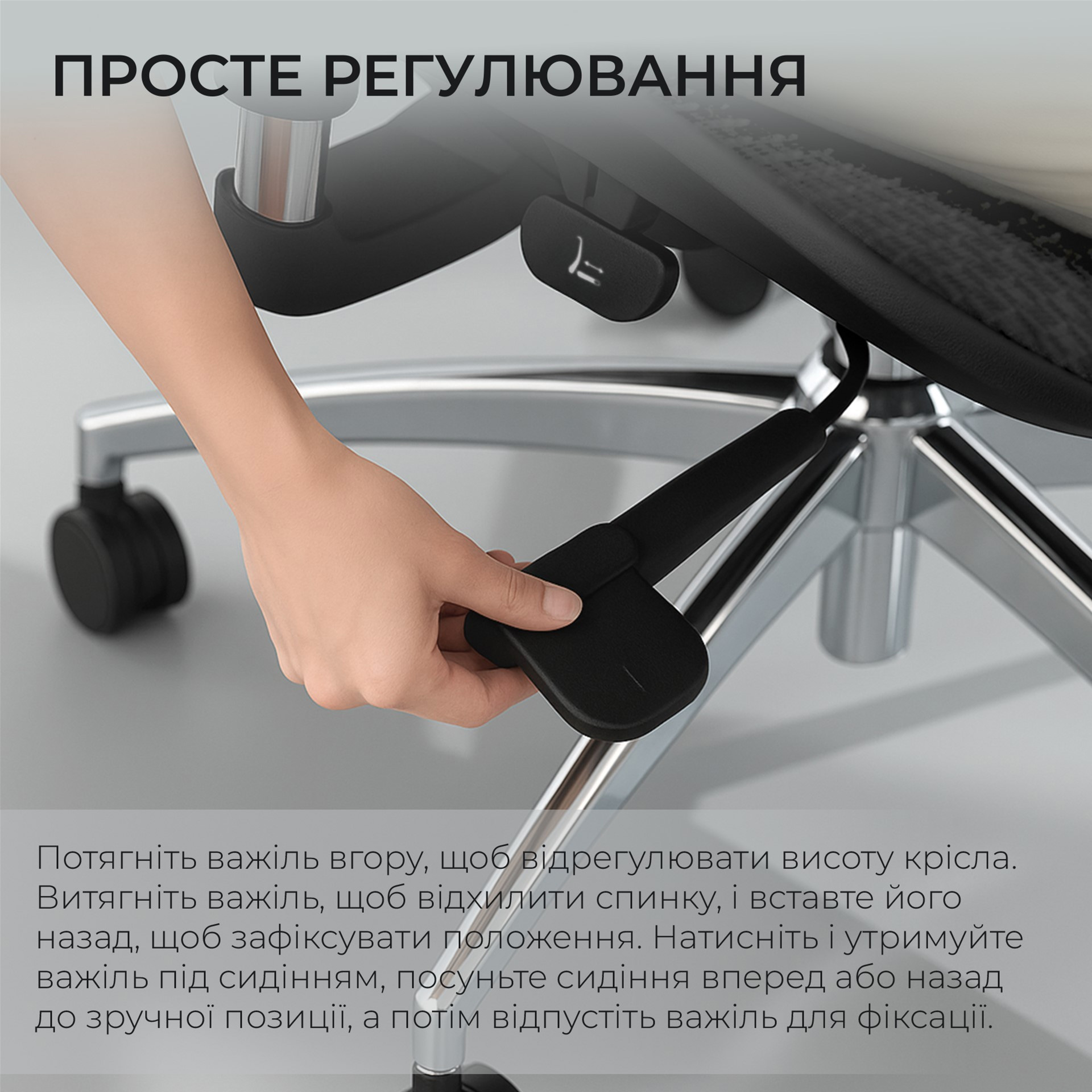Кресло офисное SIHOO Doro S100 Mesh Black
