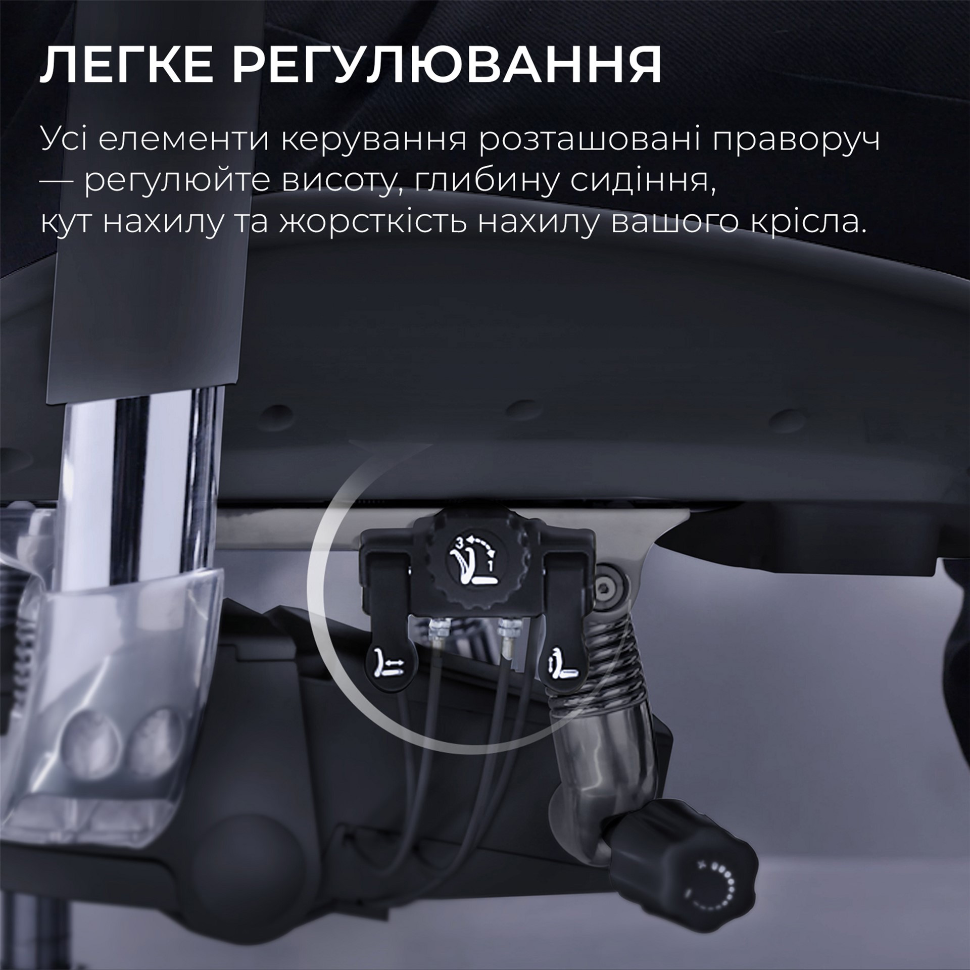 Кресло офисное SIHOO Doro S300 Mesh Dark Gray